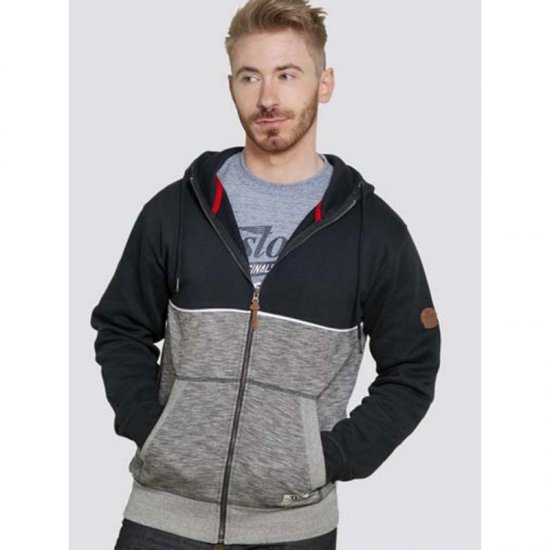 D555 Lamarsh Hoodie Navy - Sweaters & hoodies - Sweaters & Hoodies Grote Maten Heren