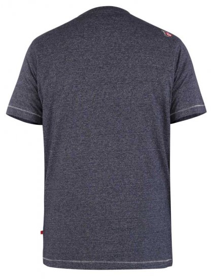 D555 Torpoint Printed T-shirt - T-shirts - Grote Maten T-shirts Heren