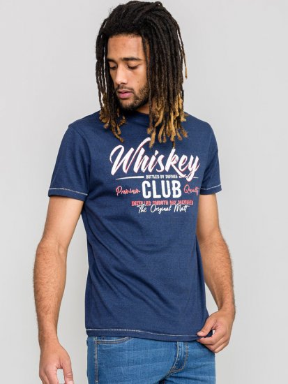 D555 ROSS Printed T-Shirt - T-shirts - Grote Maten T-shirts Heren