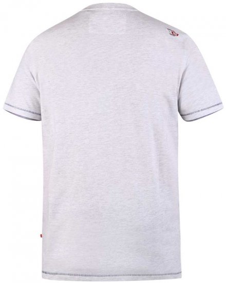 D555 LANGDON Printed T-Shirt - T-shirts - Grote Maten T-shirts Heren