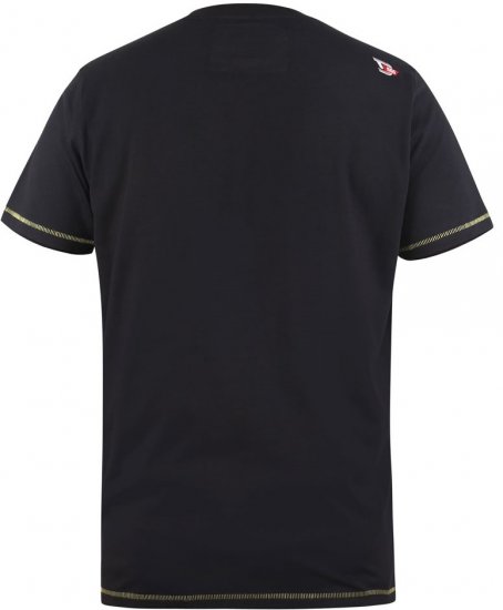 D555 WINGMORE Printed T-Shirt - T-shirts - Grote Maten T-shirts Heren