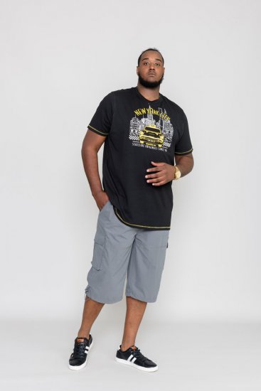 D555 WINGMORE Printed T-Shirt - T-shirts - Grote Maten T-shirts Heren
