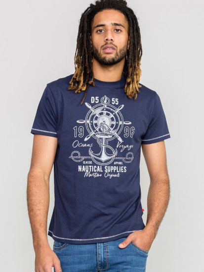D555 CANTERBURY Printed T-Shirt - T-shirts - Grote Maten T-shirts Heren