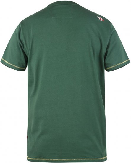 D555 TOVIL Printed T-Shirt - T-shirts - Grote Maten T-shirts Heren