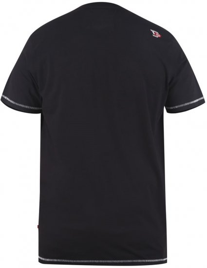 D555 ROCHESTER Printed T-Shirt - T-shirts - Grote Maten T-shirts Heren