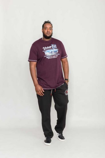 D555 BUCKHURST Vintage Cars T-Shirt - T-shirts - Grote Maten T-shirts Heren