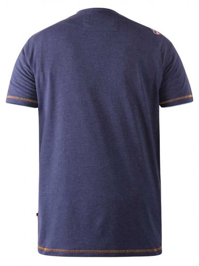 D555 DEBDEN NYC Night Skyline T-Shirt - T-shirts - Grote Maten T-shirts Heren