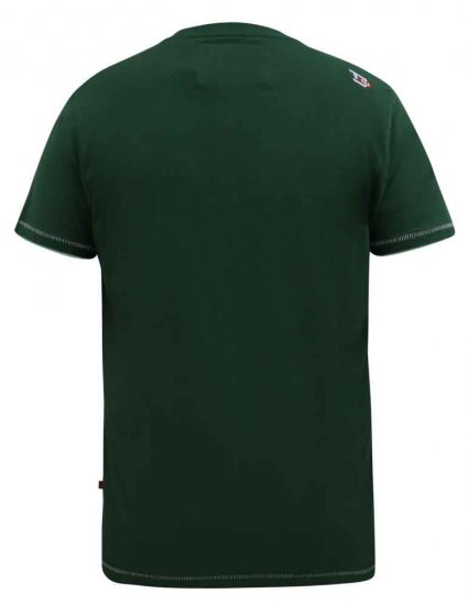 D555 Parnwell California Athletics Printed T-Shirt - T-shirts - Grote Maten T-shirts Heren
