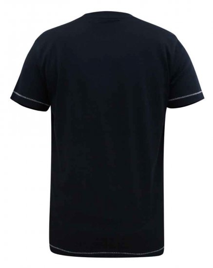 D555 Eclipse Official Pink Floyd Printed Crew Neck T-Shirt - T-shirts - Grote Maten T-shirts Heren