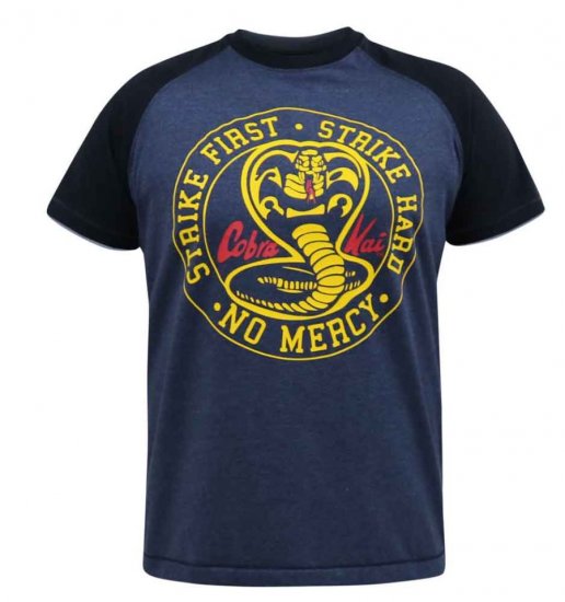 D555 Steeple Official Cobra Kai Printed T-Shirt - T-shirts - Grote Maten T-shirts Heren