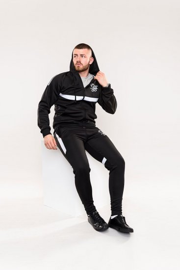 D555 Bristol Couture Zip Through Hoody Black - Sweaters & hoodies - Sweaters & Hoodies Grote Maten Heren