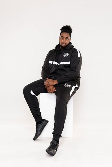 D555 Bristol Couture Zip Through Hoody Black - Sweaters & hoodies - Sweaters & Hoodies Grote Maten Heren