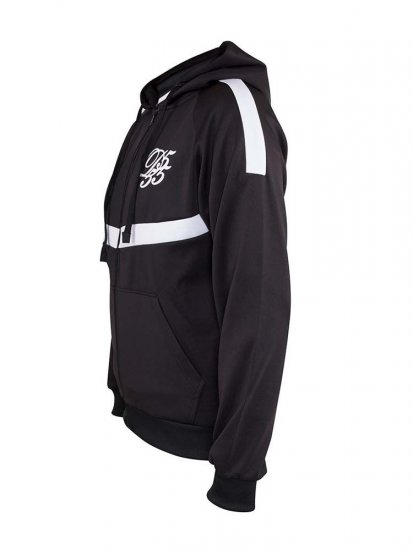 D555 Bristol Couture Zip Through Hoody Black - Sweaters & hoodies - Sweaters & Hoodies Grote Maten Heren