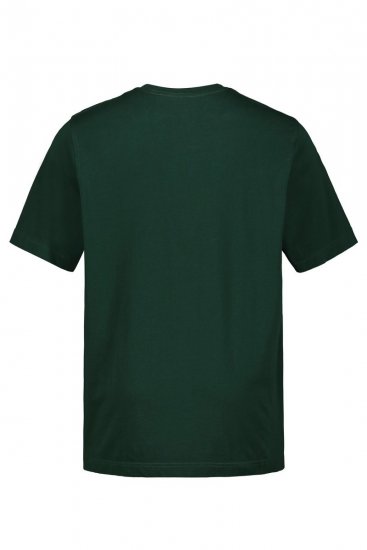JP1880 702558 T-shirt met ronde hals Donkergroen - T-shirts - Grote Maten T-shirts Heren