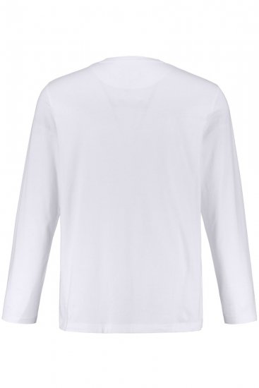 JP1880 702559 T-shirt met lange mouwen Wit - T-shirts - Grote Maten T-shirts Heren