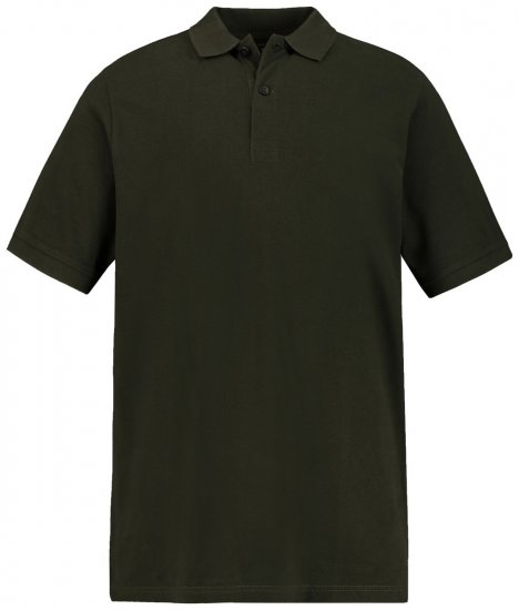 JP1880 702560 Poloshirt Donkerolijf - Polo shirts - Grote Maten Poloshirts Heren