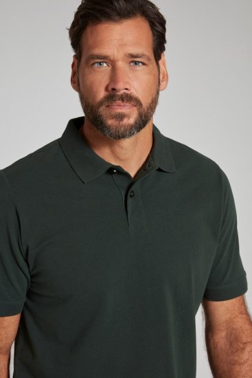 JP1880 702560 Poloshirt Donkergroen - Polo shirts - Grote Maten Poloshirts Heren