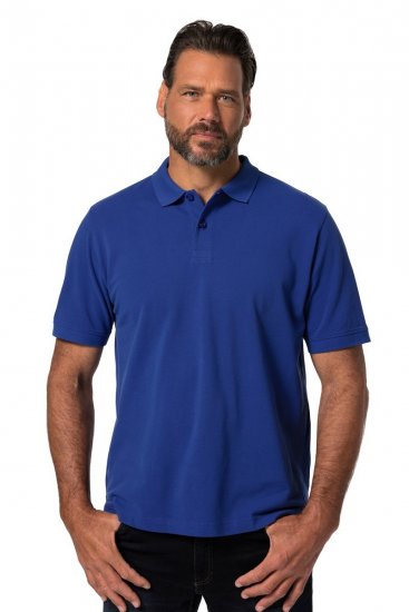 JP1880 702560 Poloshirt Saffierblauw - Polo shirts - Grote Maten Poloshirts Heren