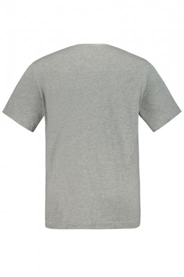 JP1880 702637 T-shirt met ronde hals 2-pack Grijs gemêleerd - T-shirts - Grote Maten T-shirts Heren