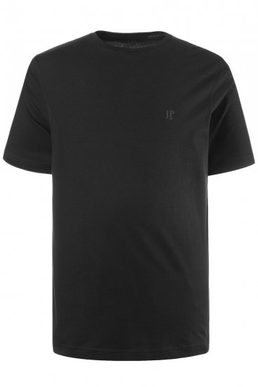 JP1880 702637 T-shirt met ronde hals 2-pack Zwart - T-shirts - Grote Maten T-shirts Heren