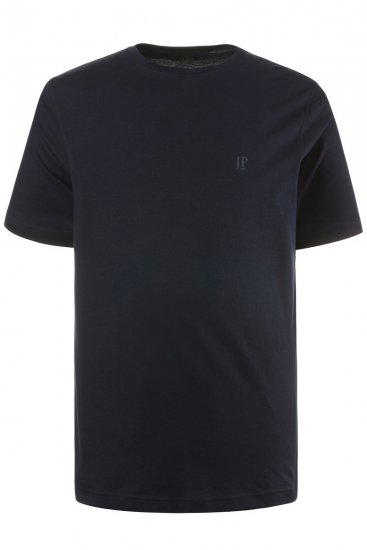 JP1880 702637 T-shirt met ronde hals 2-pack Donkerblauw - T-shirts - Grote Maten T-shirts Heren