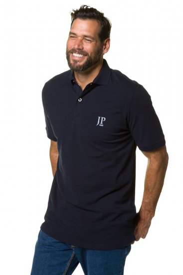 JP1880 704317 Poloshirt 2-pack Zwart/Donkerblauw - Polo shirts - Grote Maten Poloshirts Heren