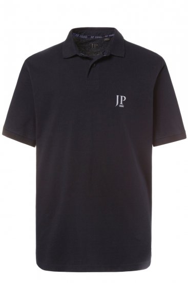 JP1880 704317 Poloshirt 2-pack Zwart/Donkerblauw - Polo shirts - Grote Maten Poloshirts Heren