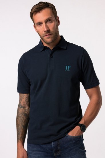 JP1880 704317 Poloshirt 2-pack Petrolblauw/Donkerblauw - Polo shirts - Grote Maten Poloshirts Heren