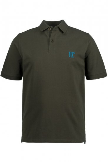 JP1880 704317 Poloshirt 2-pack Turkooisblauw/Olijfgroen - Polo shirts - Grote Maten Poloshirts Heren