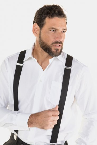 JP1880 705184 Bretels Zwart - Bretels - 