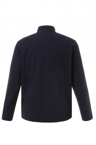 JP1880 705552 Fleecejack met opstaande kraag Donkerblauw TALL - TALL jassen - Jassen in TALL-maten