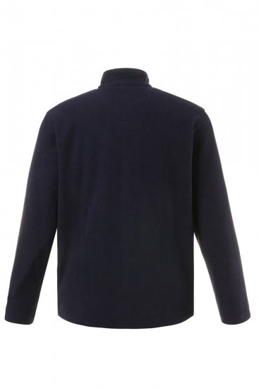 JP1880 705552 Fleecejack met opstaande kraag Donkerblauw - Sportkleding & outdoor - Sport- & Outdoorkleding Heren Grote Maten