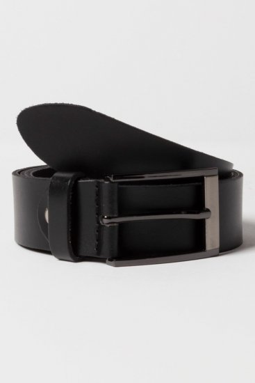 JP1880 707865 Leren riem Zwart - Accessoires - Herenaccessoires voor elke look