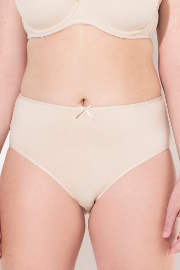 Ulla Popken 710201 Slips 5-pack Beige - Slips - 