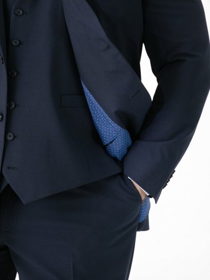 D555 Ted Colbert Navyblauw - Pakken - Grote Maten Kostuum Heren