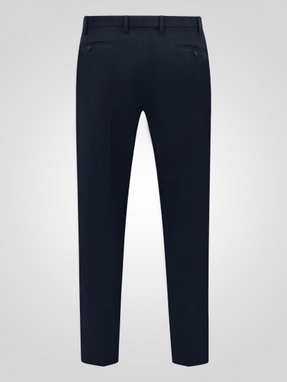 D555 Ted 4 Way Stretch Tailored Trouser Navyblauw - Pakken - Grote Maten Kostuum Heren