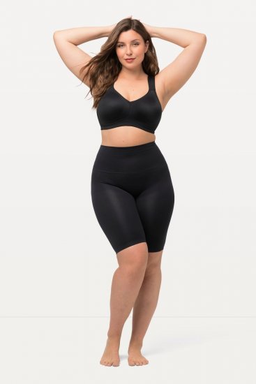 Ulla Popken 714677 Corrigerende short Zwart - Shapewear - 