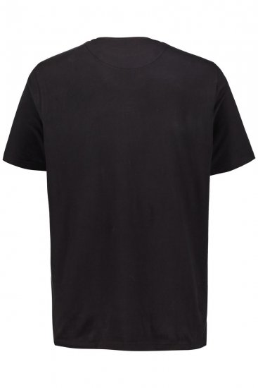 JP1880 Rolling Stones Graphic Band Comfort Fit T-Shirt Black - T-shirts - Grote Maten T-shirts Heren