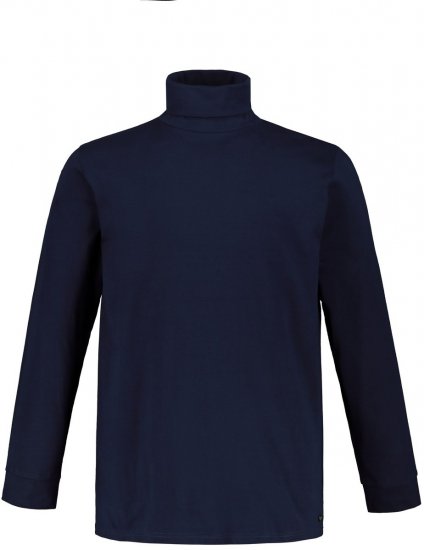 JP1880 723303 Coltrui met lange mouwen Donkerblauw - Sweaters & hoodies - Sweaters & Hoodies Grote Maten Heren