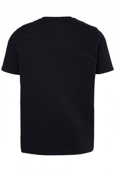 JP1880 726695 Henley-shirt Zwart TALL - TALL T-shirts - Extra lange T-shirts voor heren