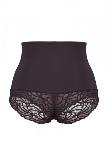 Ulla Popken 781632 Corrigerende slip met hoge taille Bruin - Shapewear - 