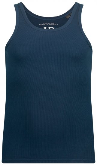 JP1880 782617 Geribd onderhemd Nachtblauw TALL - TALL ondergoed & zwem - Ondergoed & Badkleding voor Lange Mannen