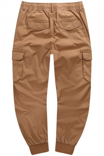 JP1880 782635 Cargobroek Karamelbruin - Jeans & broeken - Jeans & Broeken Grote Maten Heren