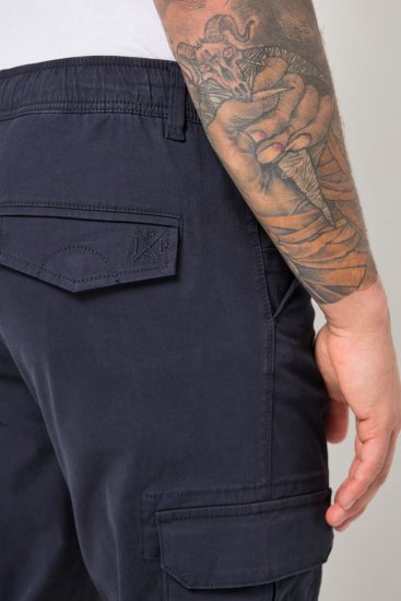 JP1880 Stretchy FLEXNAMIC Cargo Pants Navy - Cargobroeken - Cargobroeken heren grote maten