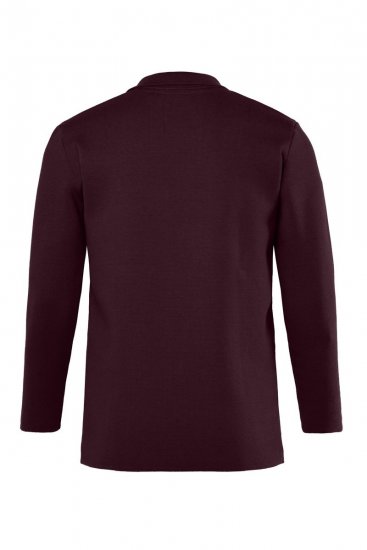 JP1880 Milano Flexnamic Gebreid colbert Aubergine - Pakken - Grote Maten Kostuum Heren
