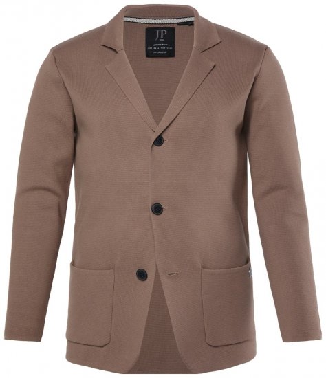 JP1880 Milano Flexnamic Gebreid colbert Notenbruin - Pakken - Grote Maten Kostuum Heren