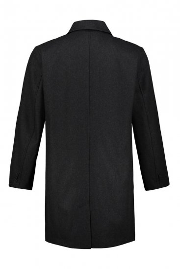JP1880 795116 Waterafstotende jas van wolmix Antraciet TALL - TALL jassen - Jassen in TALL-maten