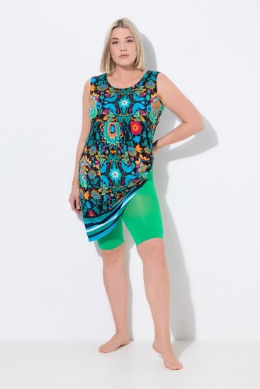 Ulla Popken 799278 Anti-schuur shorts 80 den Groen - Anti-schuur shorts - 
