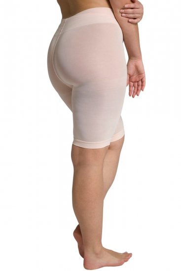 Ulla Popken 799278 Anti-schuur shorts Oranje - Anti-schuur shorts - 
