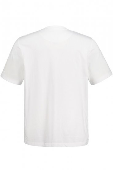 JP1880 799997 T-shirt met borstzak Wit - T-shirts - Grote Maten T-shirts Heren
